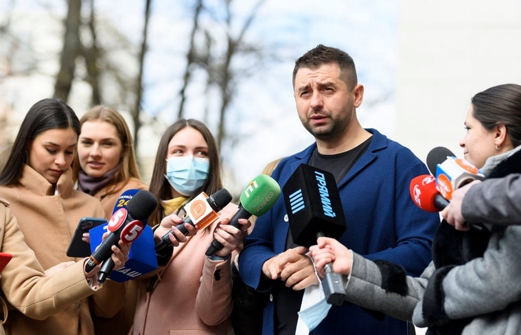 乌克兰首席谈判代表阿拉哈米亚