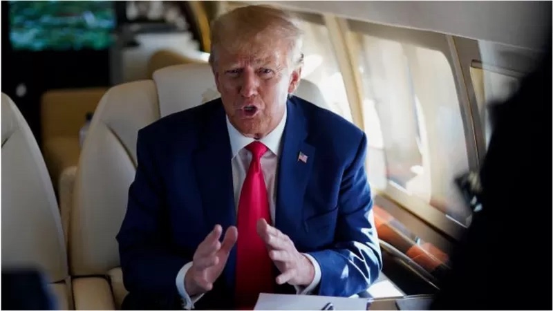 这是特朗普三个月内的第二次出庭 这是特朗普三个月内的第二次出庭